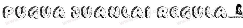 Pugua juanlai Regula字体转换